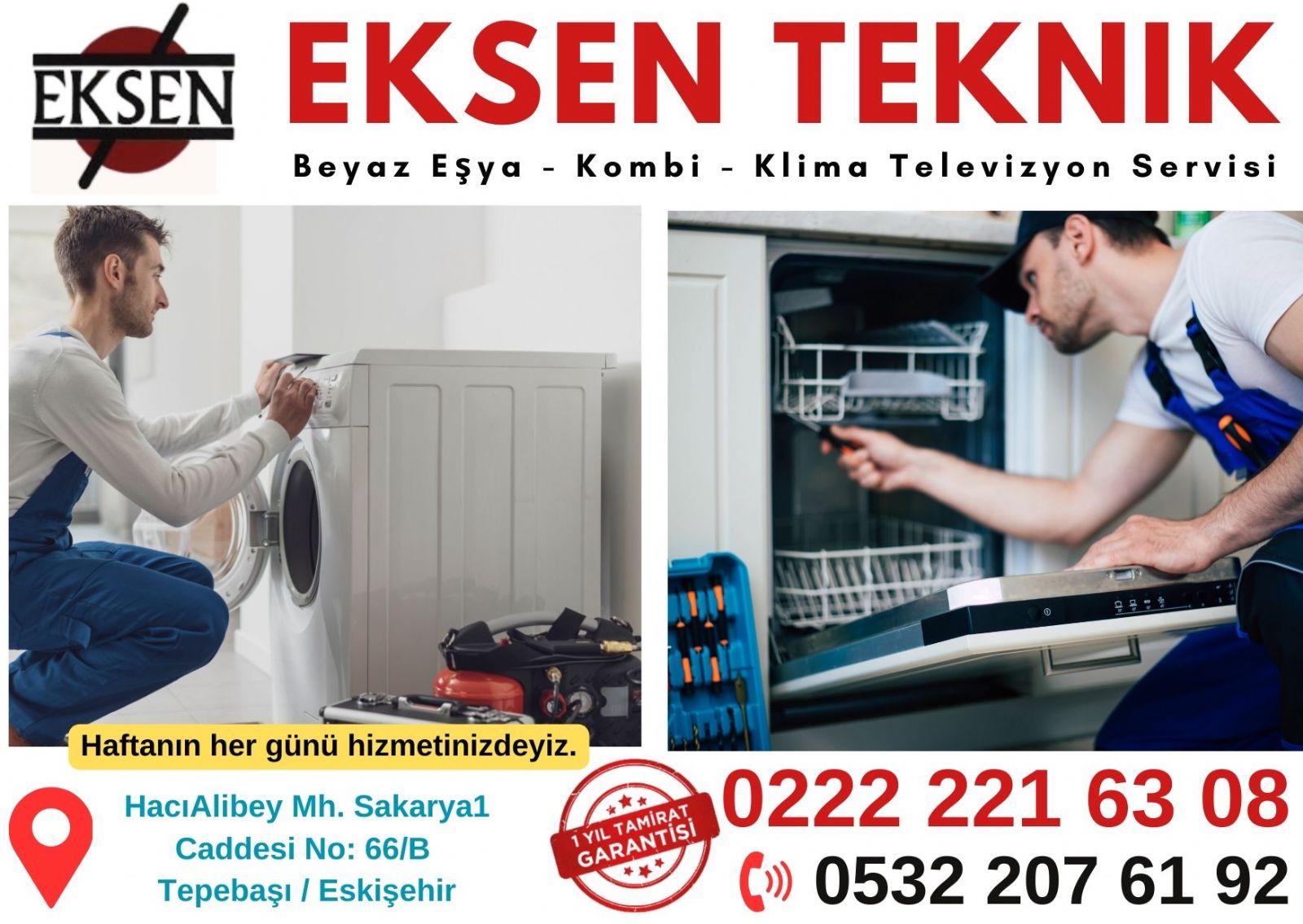 Eskişehir Arçelik Servisi